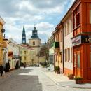 Mariacka street in Sandomierz
