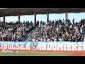 Doping kibiców podczas meczu Wisły Sandomierz z KSZO Ostrowiec Świętokrzyski 30.03.2014 HD